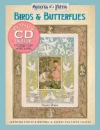 Image of memories of a lifetime birds and butterflies artwork for scrapbooks and fab