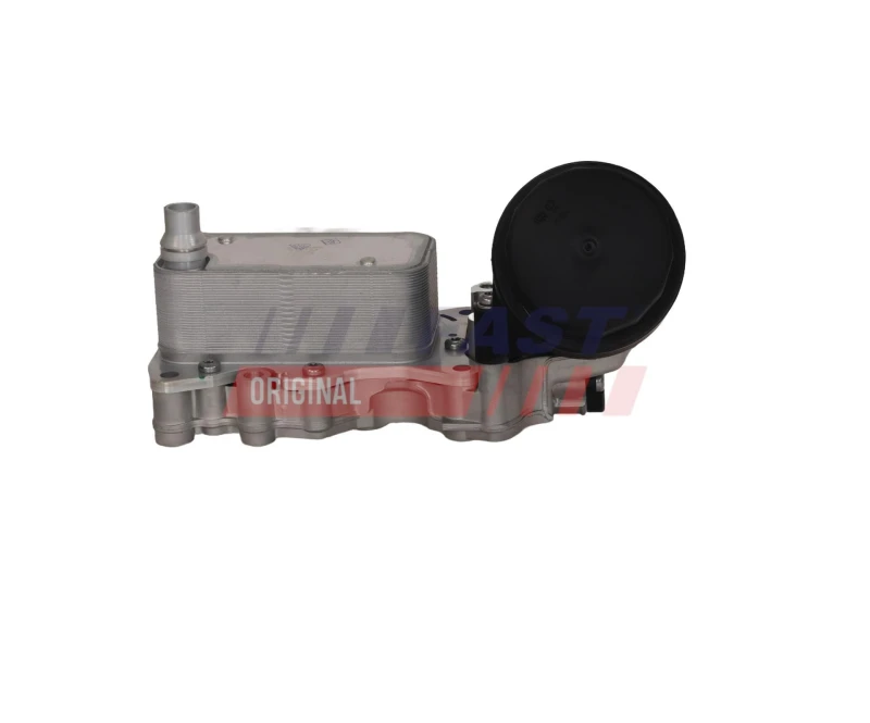 Image of FAST FT12526 Oil Cooler with oil filter housing Aluminium Oil Cooler,engine oil (469)