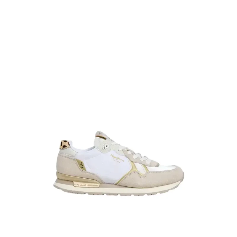 Image of Pepe Jeans Womens Trainers Pepe Jeans Brit Glen Blanc Female 41