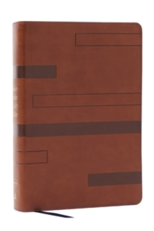 Image of Color Code Study Bible, Revealing God's Truth Color by Color (NKJV, Brown Leathersoft, Red Letter) Leather / fine binding