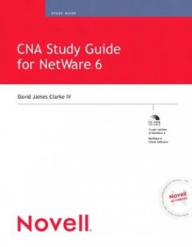 Image of Cna Study Guide for Netware 6 by David James Clarke Book