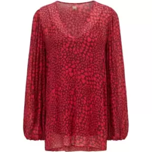 Image of Boss Ivaleno Blouse - Pink