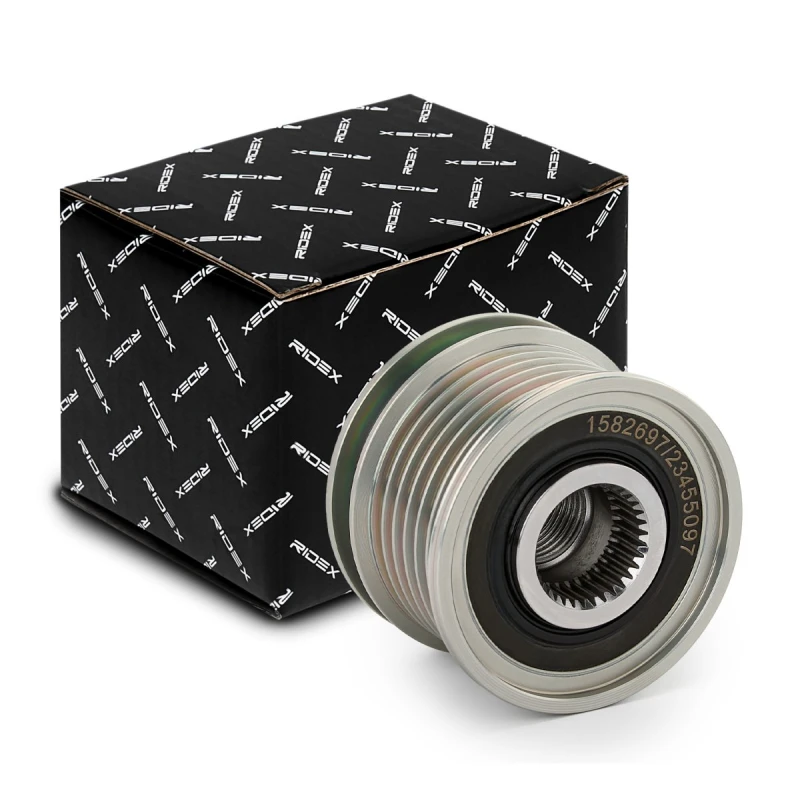 Image of RIDEX Alternator clutch pulley RIDEX 1390F0128