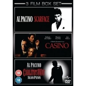 Image of Scarface / Carlito's Way / Casino DVD