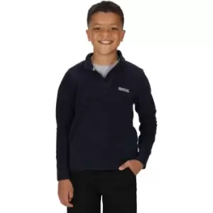 Image of Regatta Boys & Girls Hot Shot II Lightweight Half Zip Fleece Top 11-12 Years - Chest 75-79cm (Height 146-152cm)