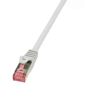 Image of LogiLink 7.5m, Cat6 networking cable Grey S/FTP (S-STP)