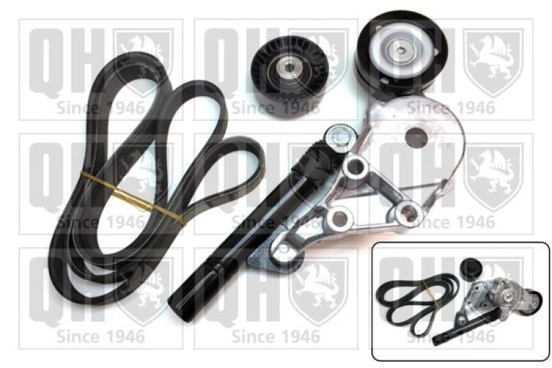 Image of QUINTON HAZELL V-Ribbed Belt Set QUINTON HAZELL QDK42