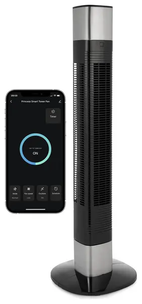 Image of Princess Black Smart Cooling Tower Fan