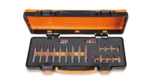 Image of Beta Tools 867/C20 20pc RIBE Bit Set with Bit Holders 008670920