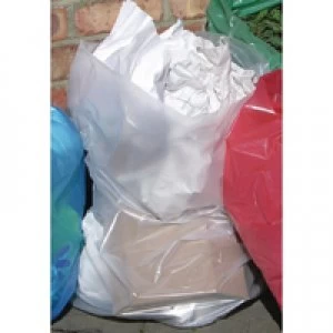 image of 2Work Clear Polythene Bags On a Roll Pack of 250 2W06255