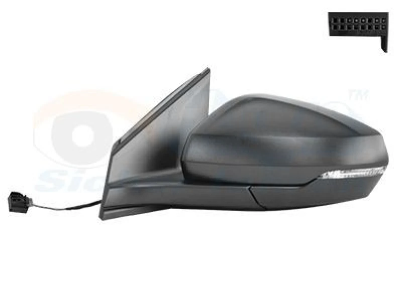 Image of VAN WEZEL Wing mirror VAN WEZEL 5751803