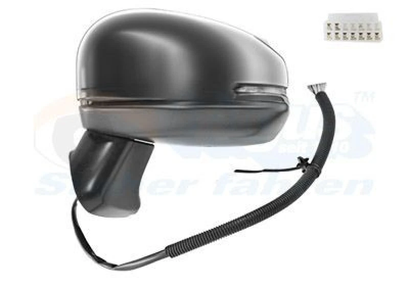 Image of VAN WEZEL Wing mirror VAN WEZEL 2562805