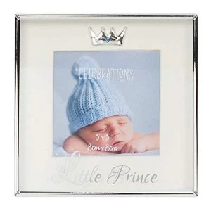 image of 3" x 3" - Silver Plated Box Frame - Little Prince