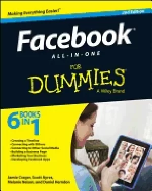 Image of facebook all in one for dummies