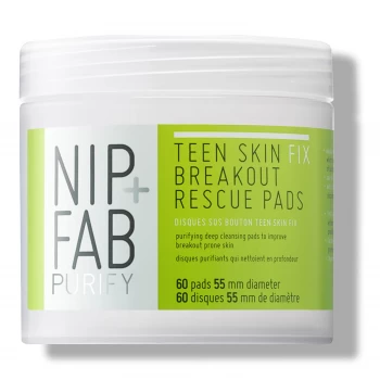 Image of Nip+Fab Teen Skin Fix Cleansing Pads 80ml