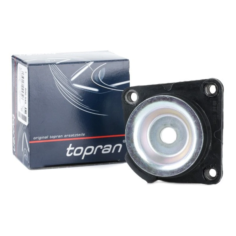 Image of TOPRAN 600 549 Top strut mount Rear Axle Right, without rolling bearing Suspension Strut Support Bearing (1180)