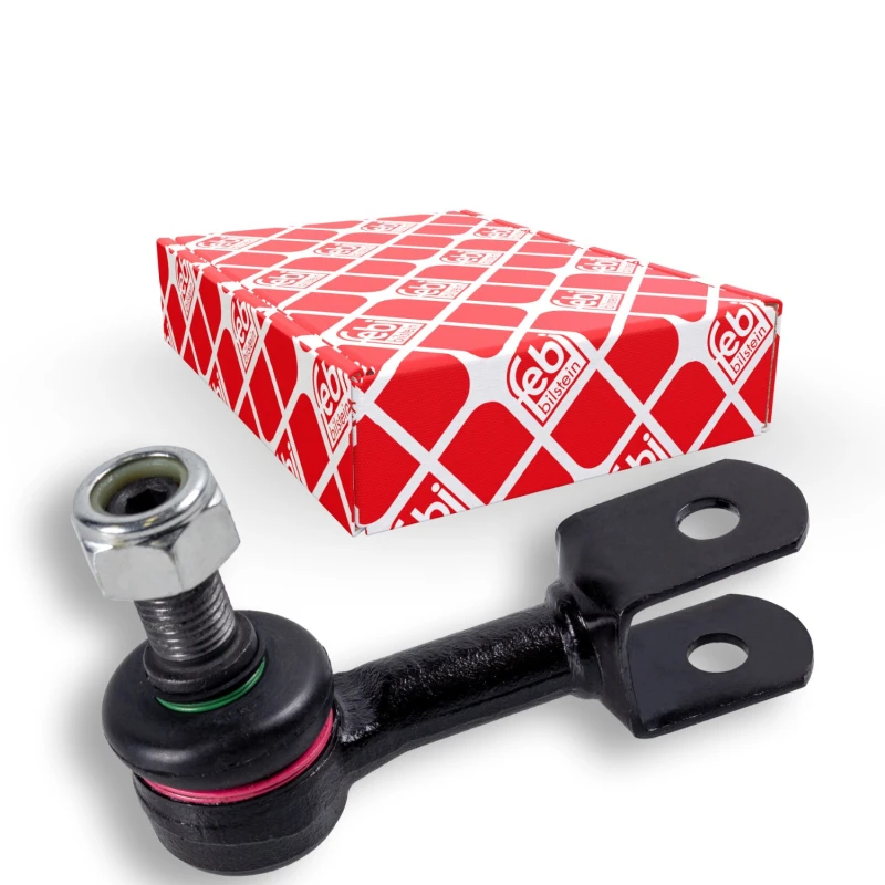 Image of FEBI BILSTEIN 34661 Anti-roll bar link Rear Axle Right Steel Link Stabiliser (3229)