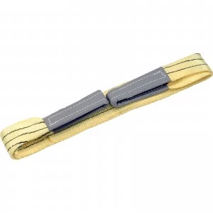 Image of Draper Duplex Lifting Strap Reinforced Sling 90mm 1m 3 Tonne