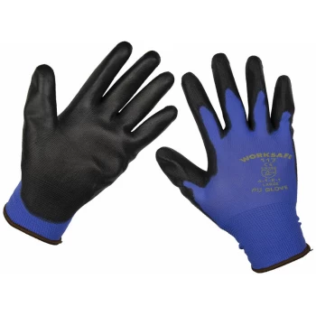 image of TSP117L/6 Lightweight Precision Grip Gloves (Large) - Pack of 6 Pairs - Worksafe