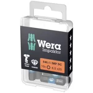 Image of Wera 05057604001 XZN bit 4 D 6.3 10 pc(s)