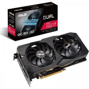 image of Asus Dual Radeon RX5500 XT 8GB GDDR6 Graphics Card