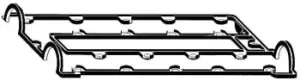 Image of Cylinder Head Cover Gasket 763.853 by Elring