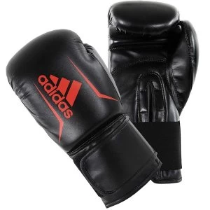 image of Adidas Speed 50 Boxing Gloves Black 10oz