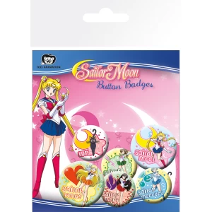 image of Sailor Moon Mix Badge Pack