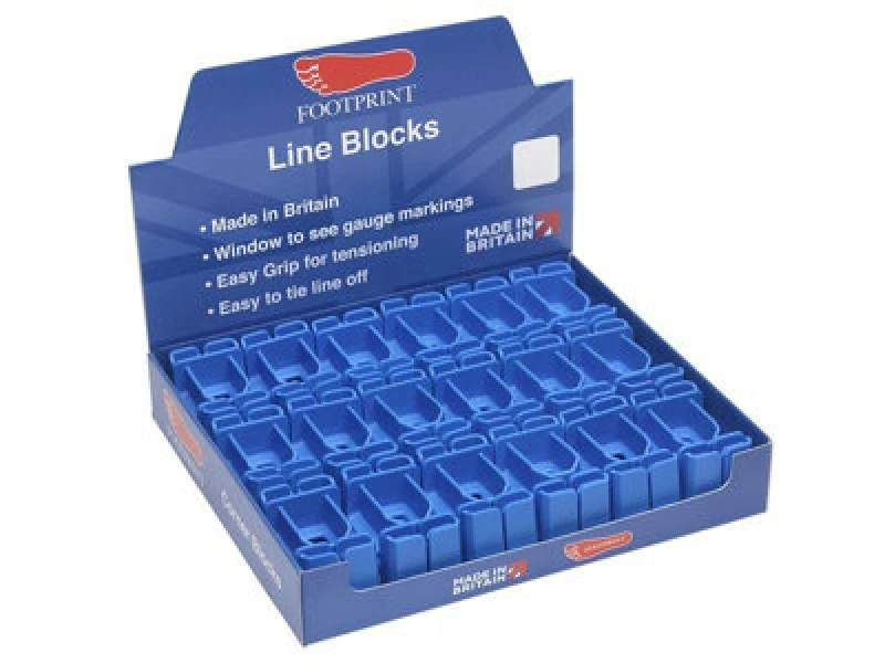 Image of Footprint Line And Corner Block Counter Display For Bricklayers