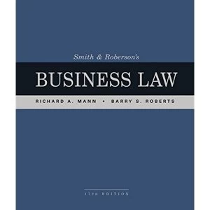 Image of Smith and Robersons Business Law Hardback 2016
