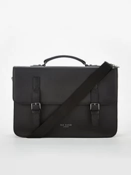 Image of Ted Baker PU Satchel - Black, Men