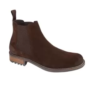 Image of Roamers Mens Suede Ankle Boots (9 UK) (Brown)