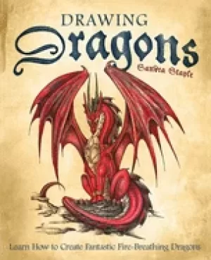 Image of drawing dragons learn how to create fantastic fire breathing dragons