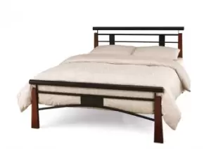Image of Serene Armstrong 4ft6 Double Black Metal Bed