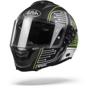 Image of Airoh Spark Cyrcuit Black Matt XL