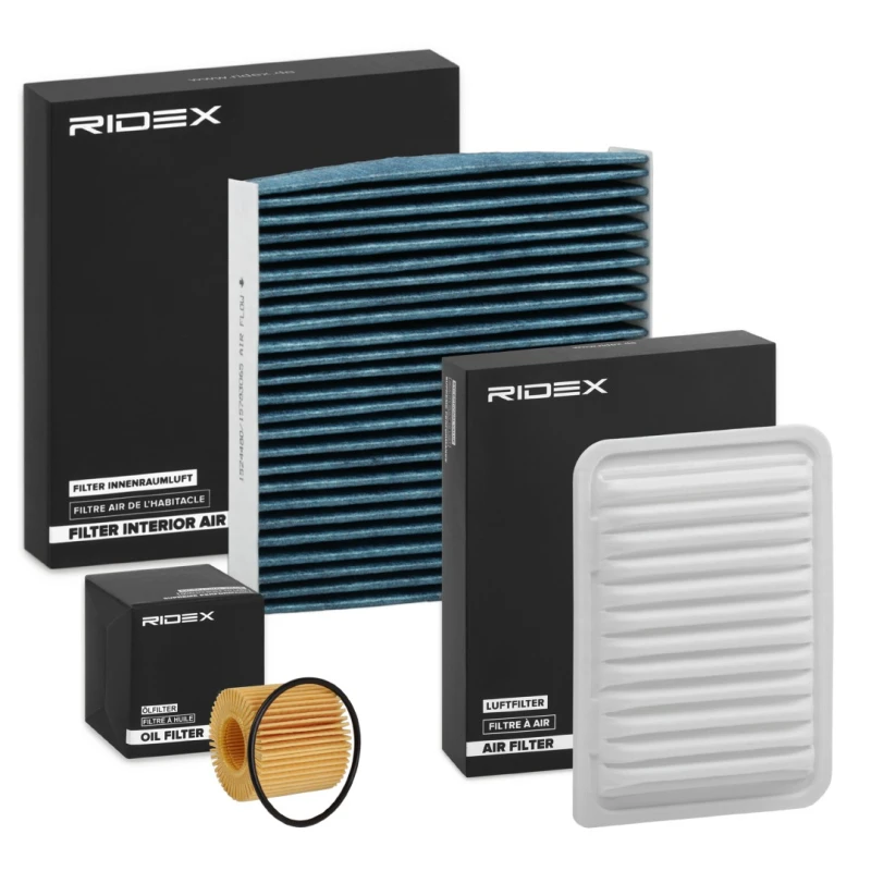 Image of RIDEX 4055F20426 Filter Set with gasket/seal Filter Set (4055)