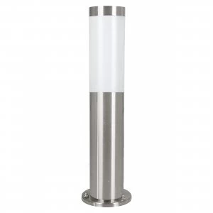 image of EGLO ES/E27 Outdoor Bollard IP44 With White Plastic Diffuser - 81751