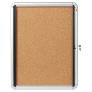 image of Nobo 1902561 Internal Glazed Case Cork 4 x A4