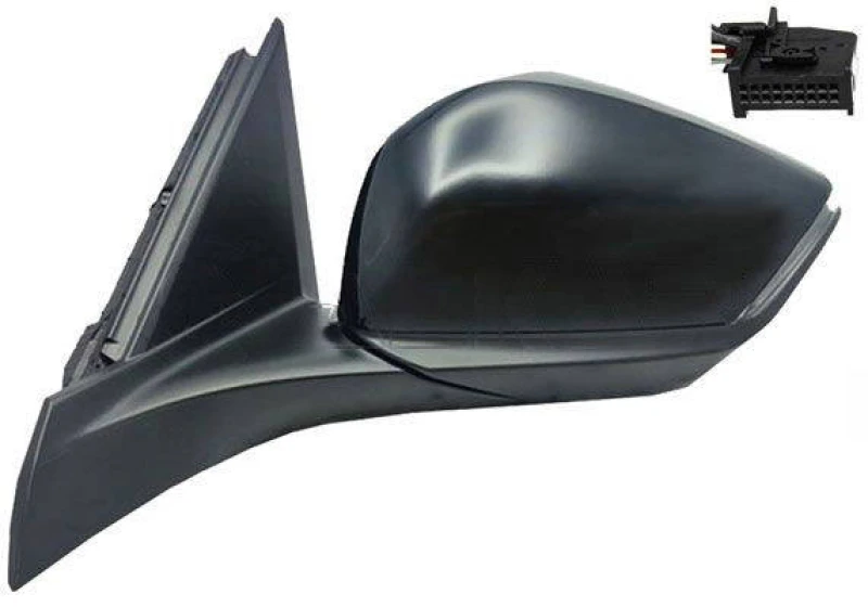 Image of ALKAR 6141768 Wing mirror Left, Electric, Convex Outside Mirror (50)