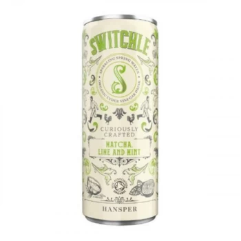 Image of Switchle Organic Matcha Lime & Mint Drink - 250ml x 12