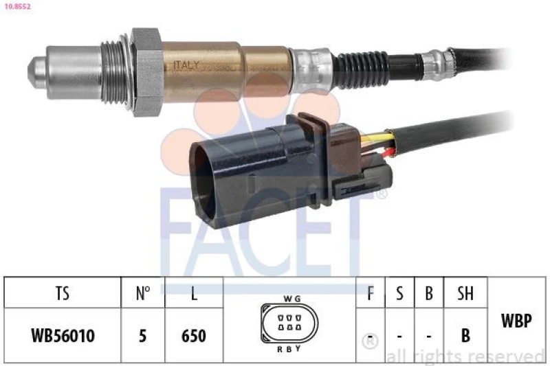Image of FACET Lambda sensor FACET 10.8552