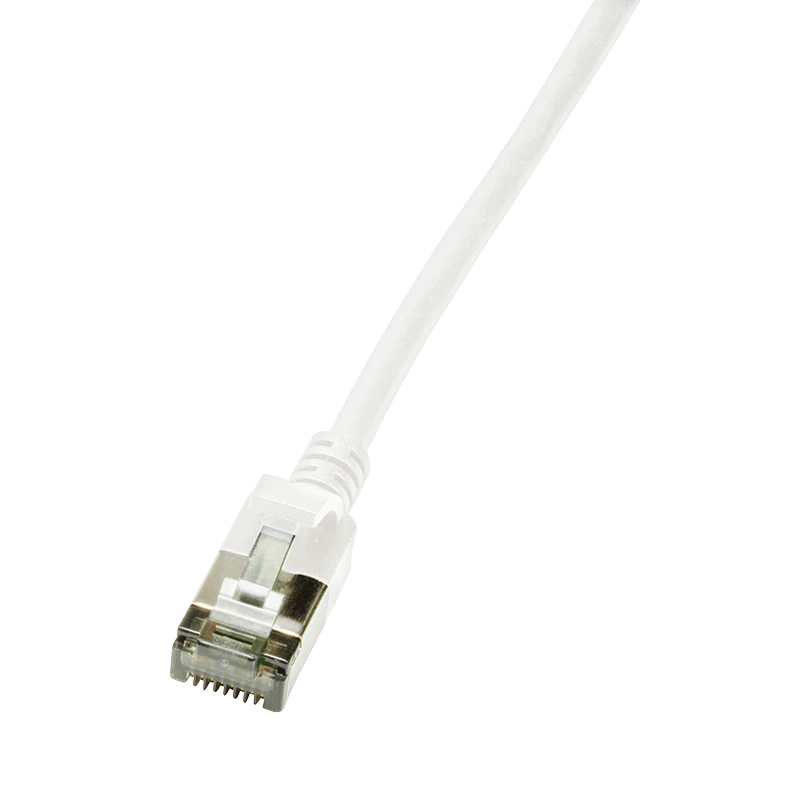 Image of LogiLink CQ9011S networking cable White 0.3 m Cat6a U/FTP (STP)