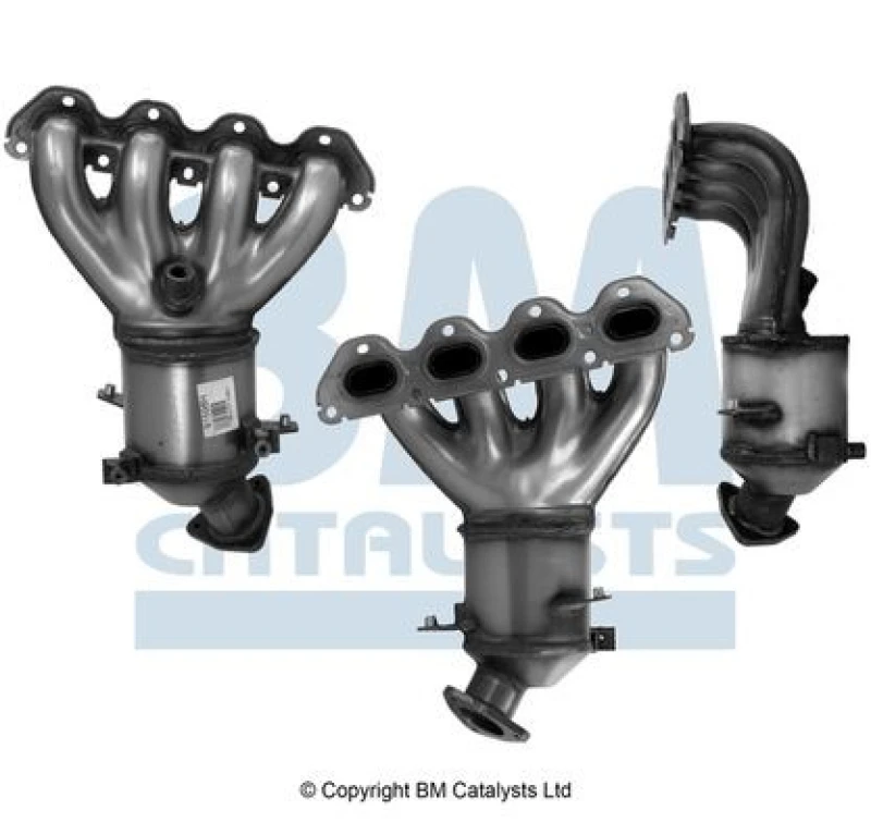 Image of BM CATALYSTS BM91598H Catalytic Converter Non-approved Ceramic Catalyst Converter (429)