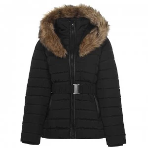 image of Firetrap Mid Jacket Ladies - Black