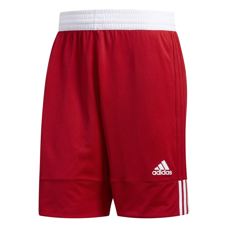 Image of adidas Mens 3G Spped Reversible Shorts Red/White male S