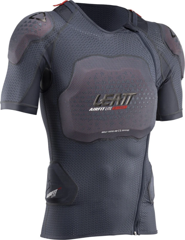 Image of Leatt 3DF AirFit Lite Evo Protector Shirt, grey, Size S for Men