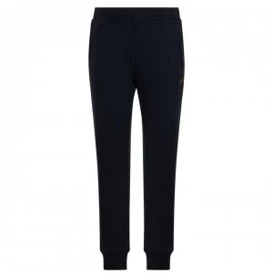 image of Paul And Shark Junior Boys Cuffed Logo Patch Jogging Bottoms - Navy