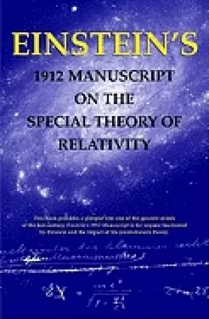 Image of einsteins 1912 manuscript on the special theory of relativity