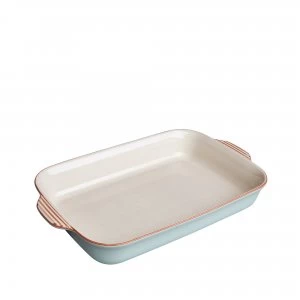 Image of Denby Heritage Pavilion Large Rectangular Oven Dish Near Perfect