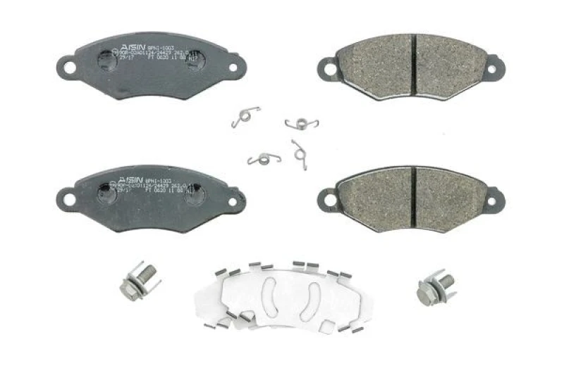 Image of AISIN Brake pad set AISIN BPNI-1003